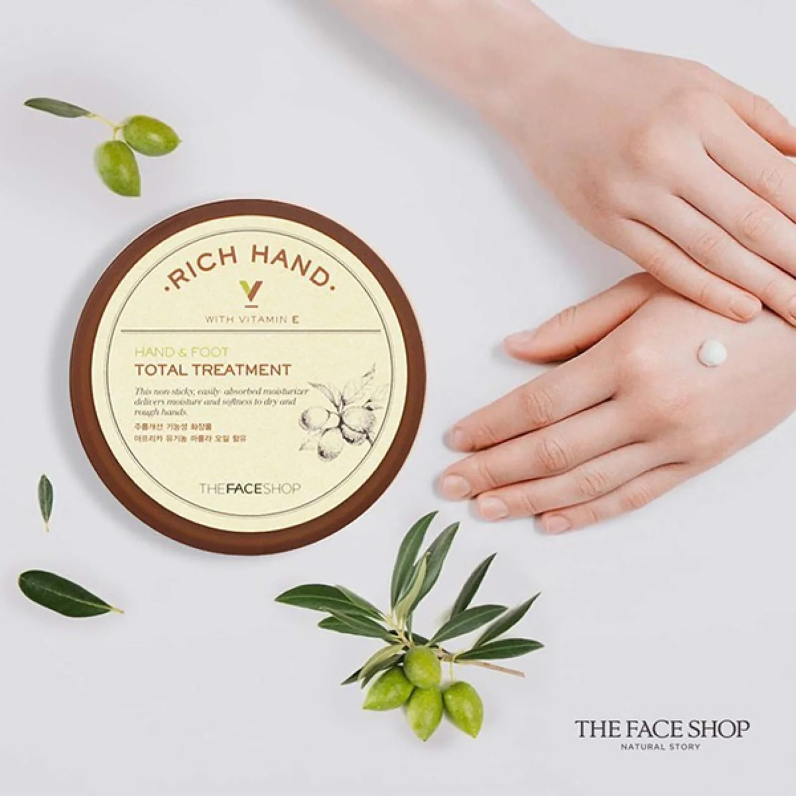 The Face Shop Rich Hand Foot Total Treatment - 120ml